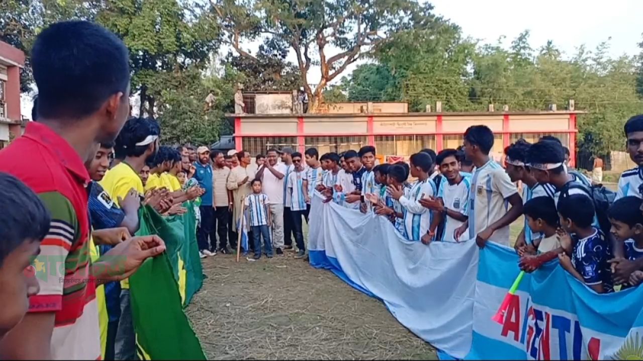 ভয়েস অব গুনাইগাছের আয়োজনে সম্প্রীতির ব্যতিক্রমধর্মী র‌্যালি ও প্রীতি ফুটবল ম্যাচ