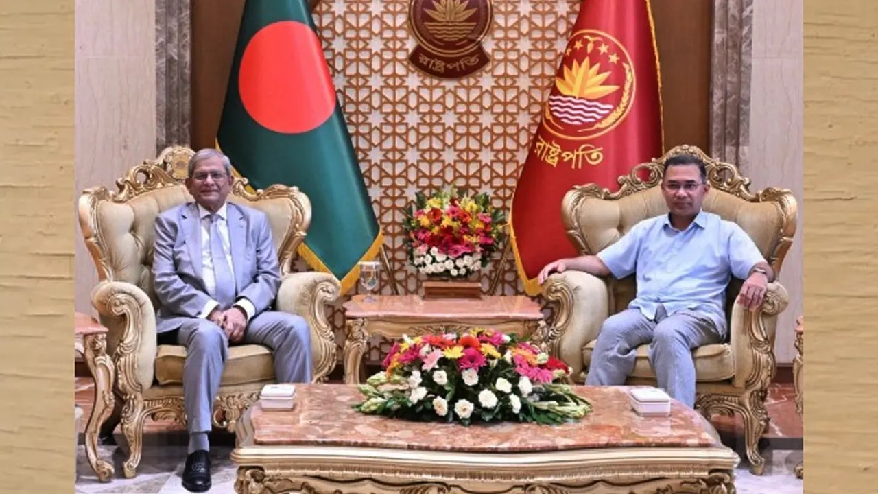 রাষ্ট্রপতির সঙ্গে প্রধানমমন্ত্রীর সাক্ষাৎ